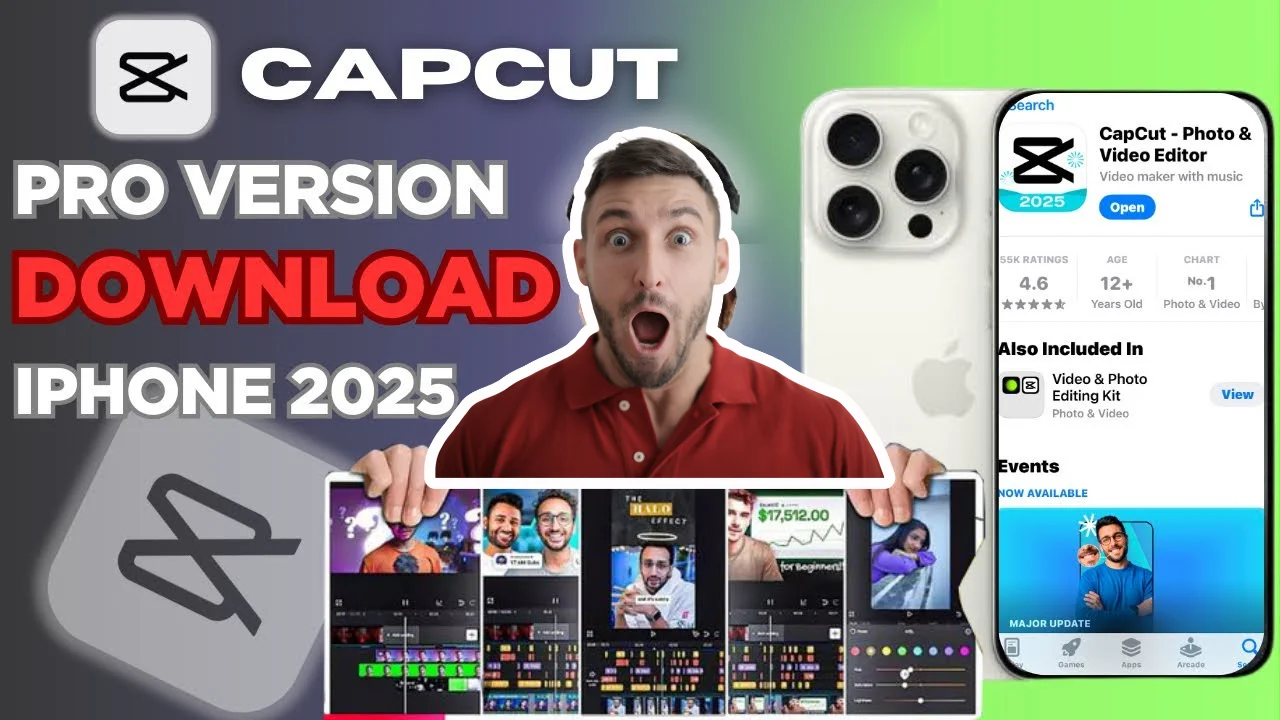 CapCut Pro APK Download For iPhone Or iOS 2025
